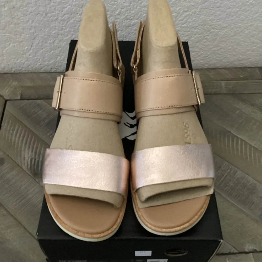 SOREL Ella III Slingback Sandals, size 9